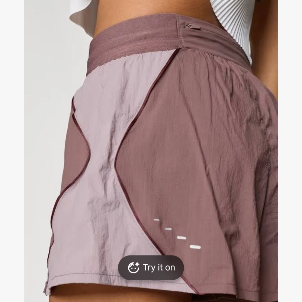 Nike Women's Swift Repel High-waisted Brief Lined Running Shorts sz LRG - Picture 8 of 16